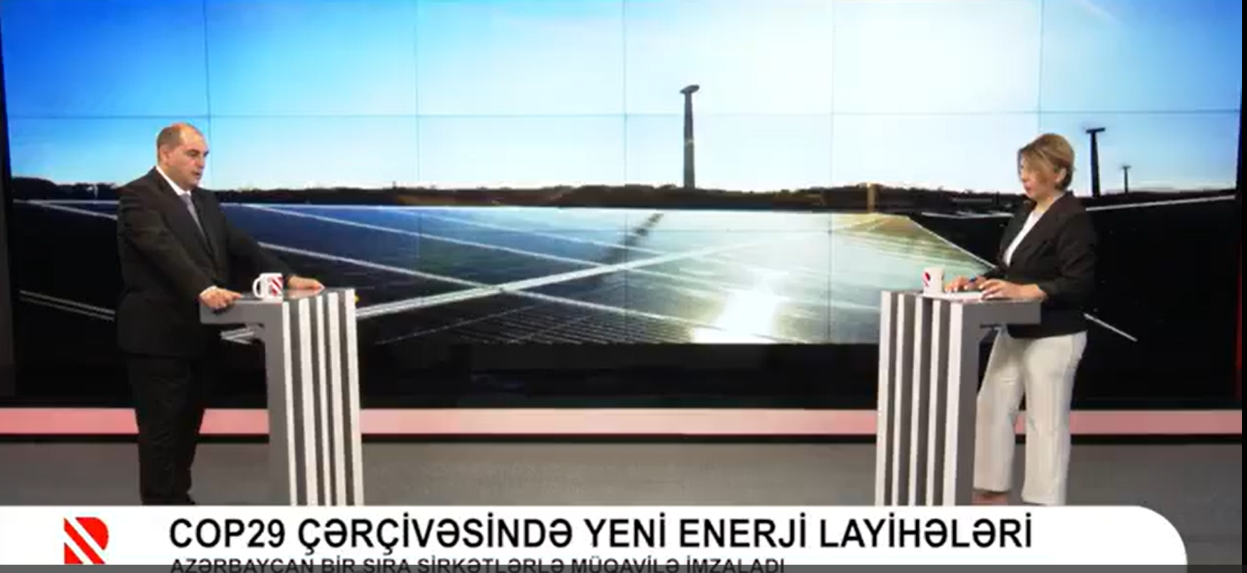 Bərpa Olunan Enerji Mənbələri Dövlət Agentliyinin direktoru Cavid Abdullayev Real TV-nin canlı efirində qonaq olub
