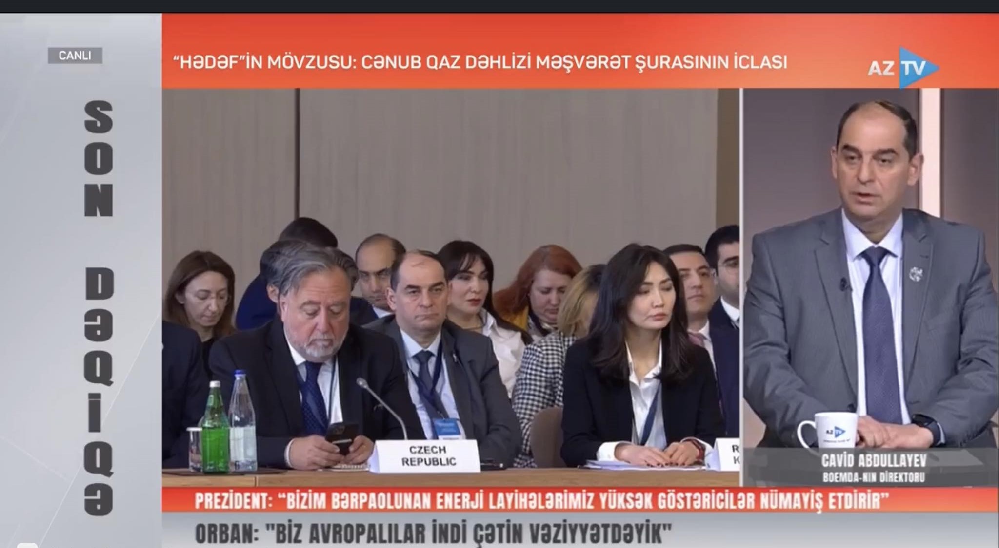 BOEMDA-nın direktoru Cavid Abdullayev "Hədəf" verilişinin qonağı olub