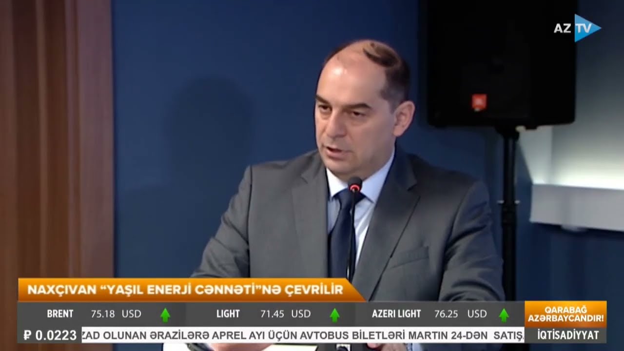 Naxçıvan "yaşıl enerji cənnəti"nə çevrilir