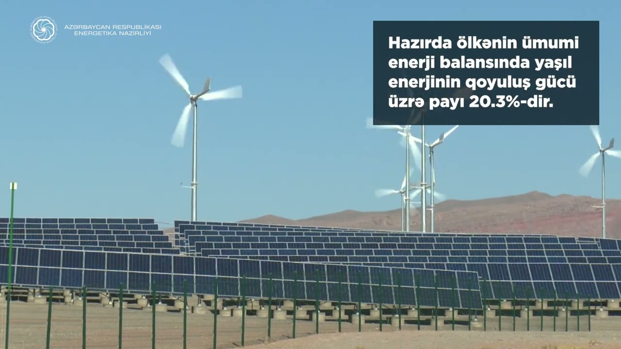 2023-cü ildə dünyada bərpa olunan enerjinin qoyuluş gücü 3 870 QVt təşkil edib